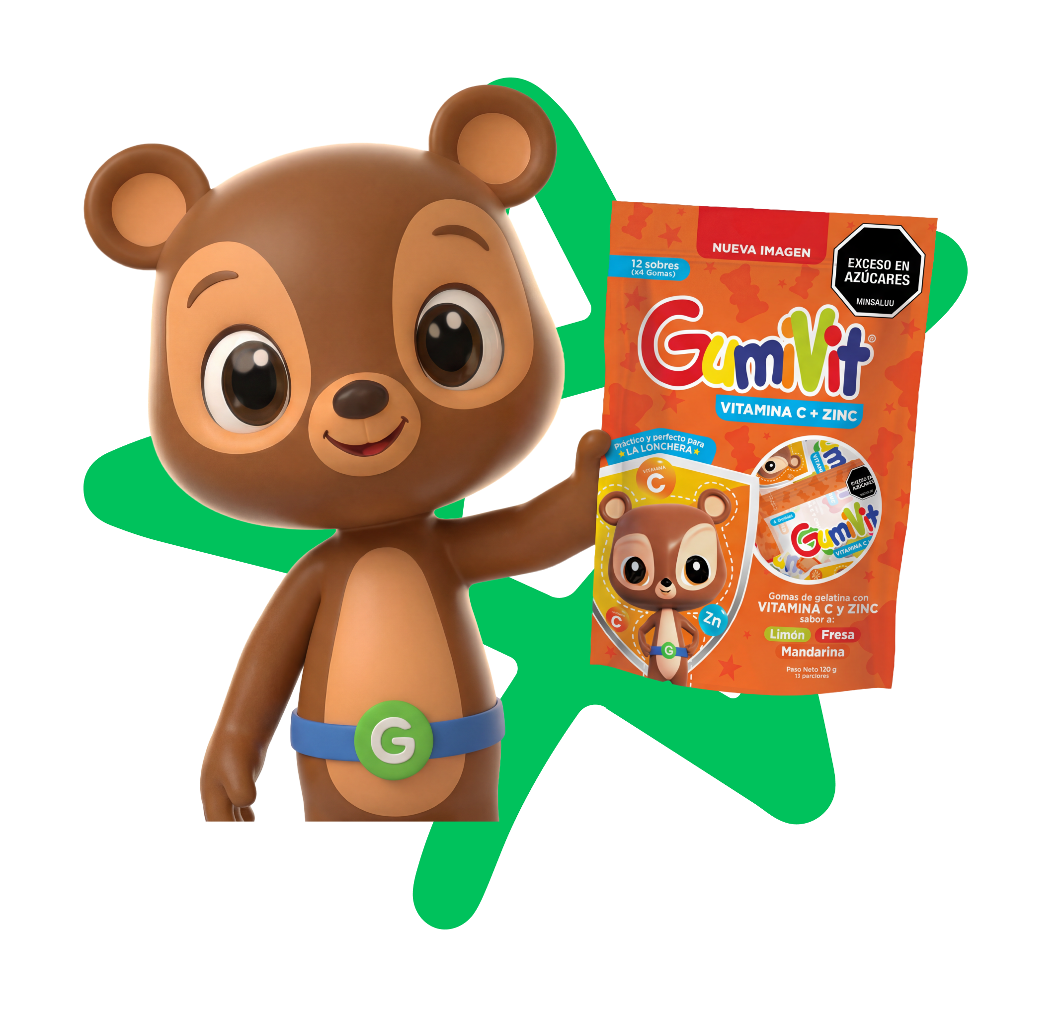 Vito con Gumivit Vitamina C + Zinc