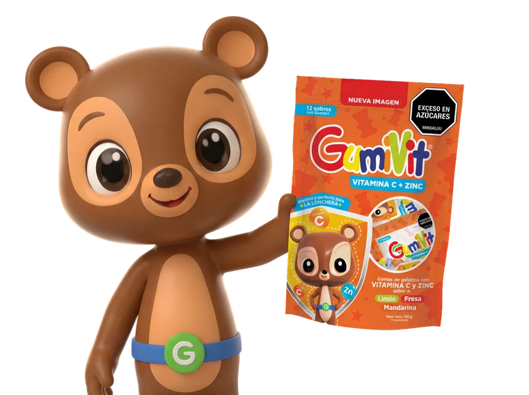 Vito de Gumivit con los productos