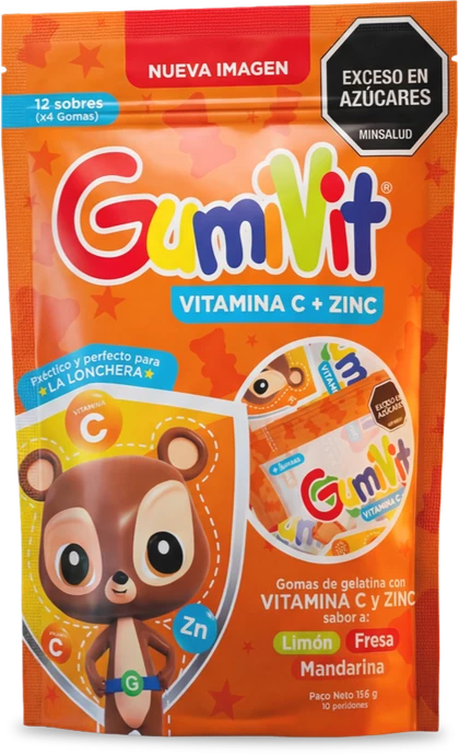 Doypack de Gumivit Vitamina C + Zinc